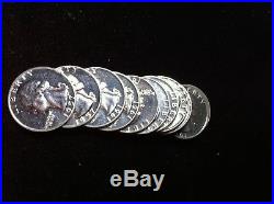 4 Rolls Of Proof Washigton Silver Quarters 1957,1961,1962,1963,1964 Nice Rolls