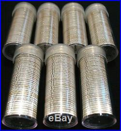 7 ROLLS of 90% SILVER State Quarters! $70 Face VALUE