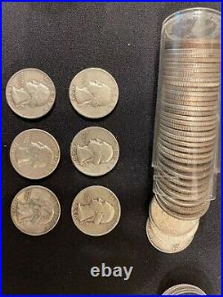 90% Silver Quarters Roll of 40
