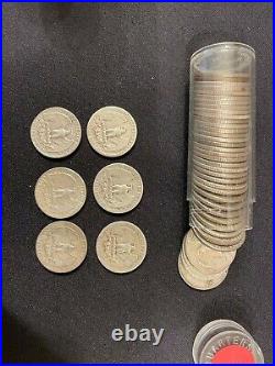 90% Silver Quarters Roll of 40