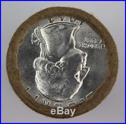 90% Silver Washington Quarter Half Roll $5 1943 BU Unknown Mint 25c FREE SHIP