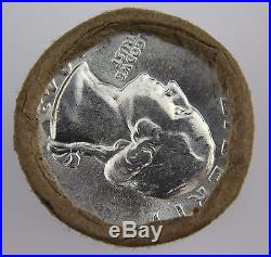 90% Silver Washington Quarter Half Roll $5 1943 BU Unknown Mint 25c FREE SHIP
