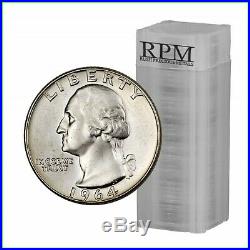 90% Silver Washington Quarters Circulated 40 Coin Roll $10