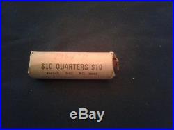 90% silver coins lot 40 1964D US quarters roll