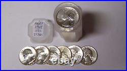 AU/BU Roll 1964-P Washington Silver Quarters Forty 90% Silver Coins
