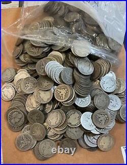 Barber Quarter Full Roll 40 Coins Ag Or Better No Culls Or Junk 1892-1916