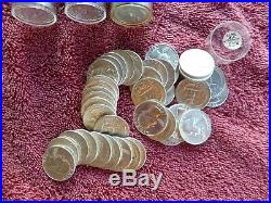 FOUR (4) ROLLS OF WASHINGTON QUARTERS 90% Silver (160 Coins)