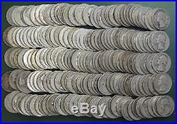 Five Rolls or 200 Washington 90% Silver Quarters