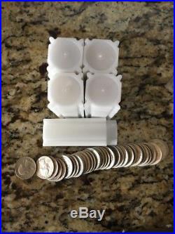 Full Roll! $10 Face Value 90% Silver Washington Quarters