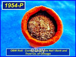 GEM OBW? 1954-P Quarters? Continental Illinois Nat'l Bank & Trust? R2.54Pc