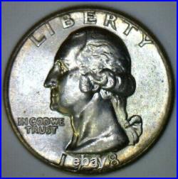 Libertycoin. 90% Silver Washington Quarters 40-Coin Roll Avg Circ. Unopened