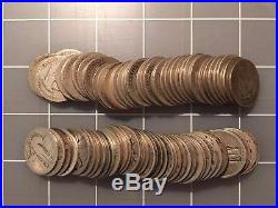 Lot 2 ea rolls -1916 to 1930 Silver Standing Liberty Quarters (80 coins total)
