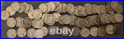 Lot of 20 Coins 1/2 Roll Washington Quarter 90% Silver 4 lots available