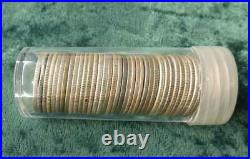 Mixed Date Roll of Canada 80% Silver Quarters, 40 25-Cent Coins, 6 oz ASW