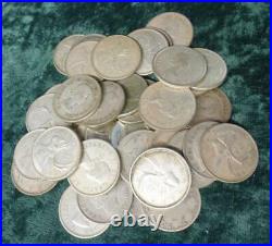 Mixed Date Roll of Canada 80% Silver Quarters, 40 25-Cent Coins, 6 oz ASW