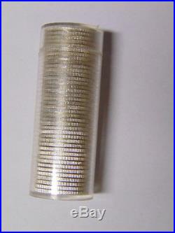 Original BU Roll 1962-D Washington Silver Quarters 40 Uncirculated Denver Coins