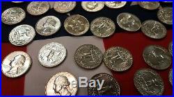 Original Roll (40 coins) BU Roll of 1953-D Washington Silver Quarters NS#16