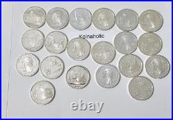 Proof Silver State Quarter 1/2 Roll 20 Coins 90% Mixed Years Gem BU Free Shippin