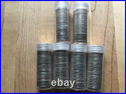 ROLL of 40 SILVER Proof Quarters. Mixed dates 1992-1998