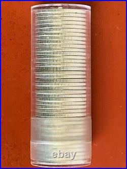 Roll 1964 P, 90% Silver Washington Quarters, 40 Count, BU