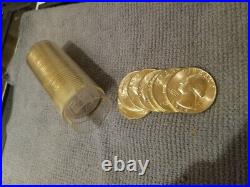 Roll 1964 quarters silver about uncirculated best offer