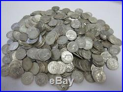 Roll Mixed Dates Washington Quarters 90% Silver Coins $10 Face Value 40 coins