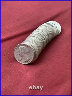 Roll Of 40 $10 Face Value 90% Silver Quarters (3 Available)