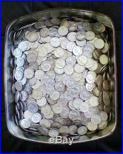 Roll Of 40 $10 Face Value 90% Silver Washington Quarters Full Dates Nice Coins