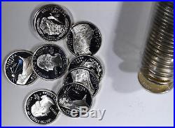 Roll Of Proof 90% Silver State Quarters-2006