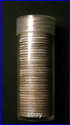 Roll of 1932-1964 Washington 90% Silver Quarters Good Condition