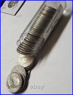 Roll of 20 Washington 90% Silver Quarters NICE ASSORTMENT of Dates