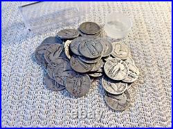 Roll of 40 $10 Face 90% Silver Standing Liberty Quarters