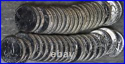 Roll of 40 1955-D Washington Quarters Uncirculated Coins