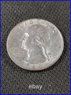 Roll of 40 1964 D Washington Silver Quarters
