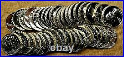 Roll of 40 Choice To GEM Proof 1963 Washington Quarters Some Cameos Included