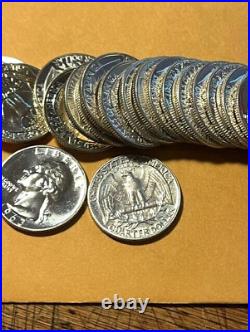 Roll of 40/Mix Dates/90% Silver Washinton Proof Quarters (See Description) #8420