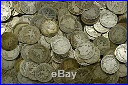 Roll of 40 Mixed 1892 1916 Full Date Barber Quarters