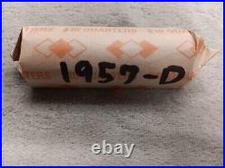 Silver Roll Of 1957 D Washington Quarters Tp-2935