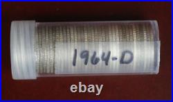 Silver Roll Of 1964-d Washington Quarters Tp-2326