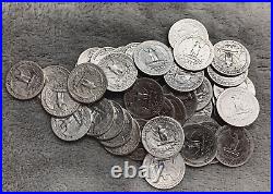 Silver Roll Of 40 -1941-p Washington Quarters Tp-2893