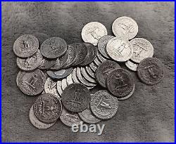 Silver Roll Of 40 -1948-p Washington Quarters Tp-2895