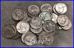 Silver Roll Of 40 -1963 Washington Quarters Tp-2872