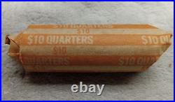 Silver Roll Of 40 Coins MIX Washington Quarters Tp-3075