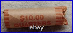 Silver Roll Of 40 Coins MIX Washington Quarters Tp-3089