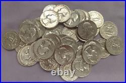 Silver Roll Of 40 Coins Washington Quarters Tp-3003