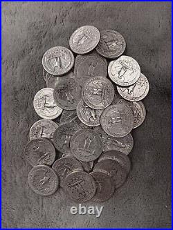 Silver Roll Of 40 MIX Washington Quarters Tp-6274