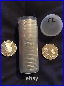 Silver proof quarter rolls Florida