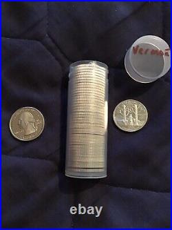 Silver proof quarter rolls Vermont (maple Syrup)