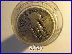 Standing Liberty Silver Quarter Roll (40 Coins) All readable dates (G-F)