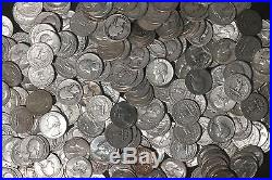 THREE ROLLS WASHINGTON QUARTERS 90% Silver (120 Coins) (1932-1964) LOT S90